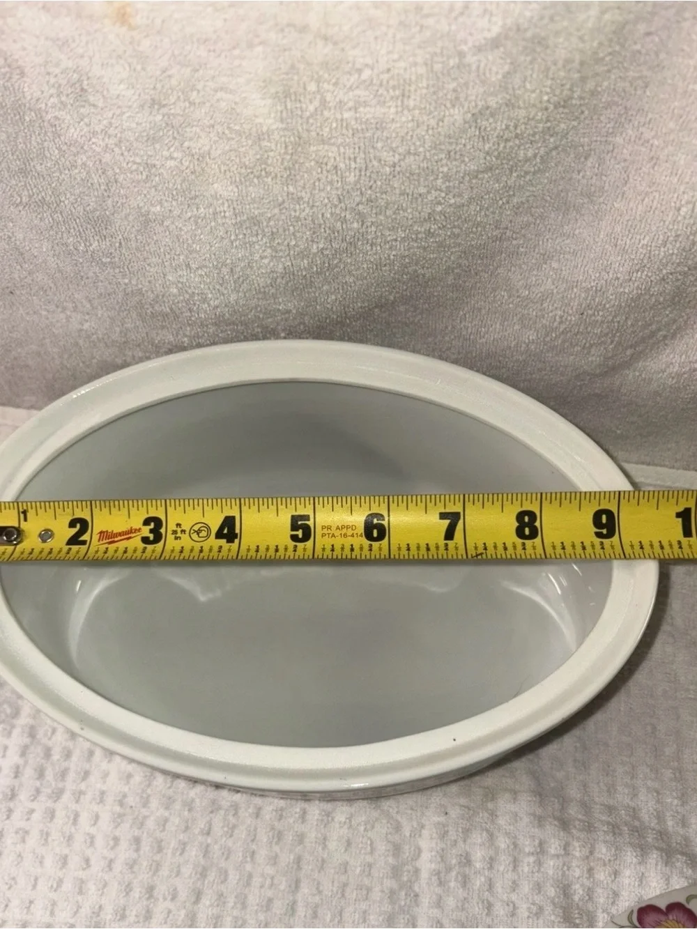 vintage Toscany Avignon 2 Quart Oval Covered Casserole